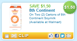soy milk coupons soy milk coupons $1.50/2 8th Continent Soy Milk Printable Coupon