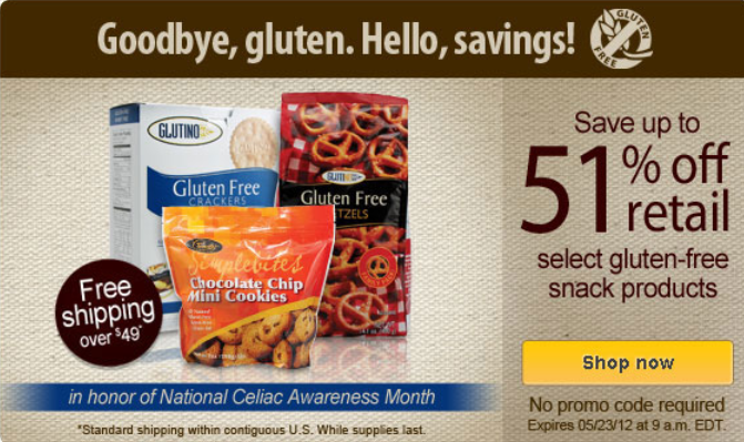 vitacost gluten free deals 51% off Gluten Free at Vitacost.com (Plus $10 Free Credit!)